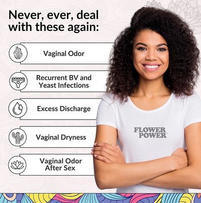 Get Rid of Odor and Stay Fresh with 100% Natural Yoni Spray Feminine Vaginal Cleanser