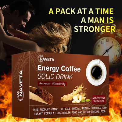 100% Natural Coffee Power for Man No Side Effects Product Specification 10g*10bags