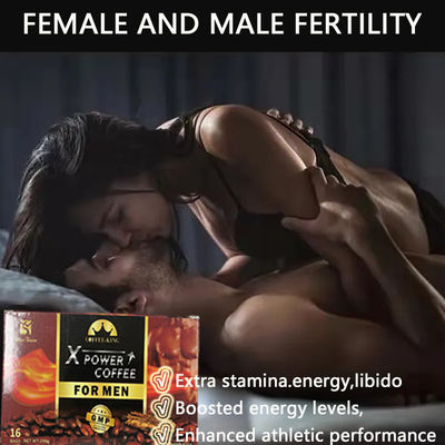 2 Years Shelf Life 100% Natural Man Healthy Sex Instant Coffee for a Better Sex Life