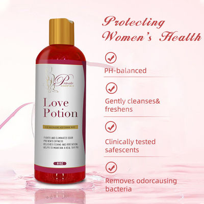 Private Label Natural Refreshing pH Balance Cleaning Herbal Yoni Feminine Wash Gel