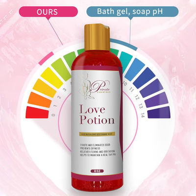 Private Label Natural Refreshing pH Balance Cleaning Herbal Yoni Feminine Wash Gel