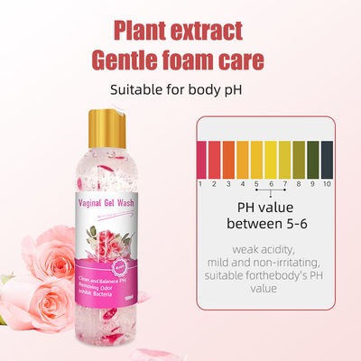 Vaginal Cleansing Private Label Natural Refreshing pH Balance Intimate Wash Gel for Women