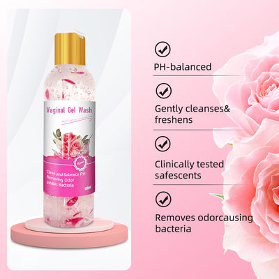 Vaginal Cleansing Private Label Natural Refreshing pH Balance Intimate Wash Gel for Women