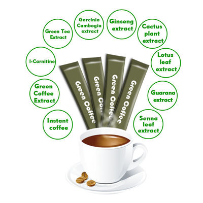 Ganoderma Coffee 10g*10 Instant Meal Replacement Powder for Natural Fit Weight Control