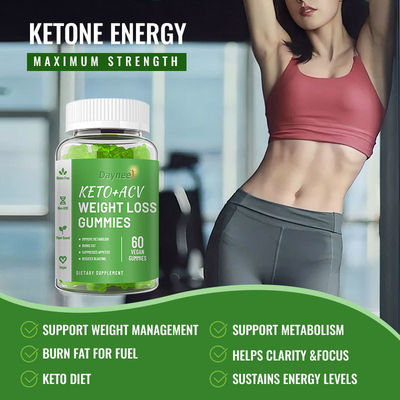 Private Label Gummy Candy Support Weight Management Function for Weight Loss Keto ACV
