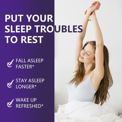 Private Label Melatonin Gummies for Better Sleep and Relaxation 24 Months Shelf-Life