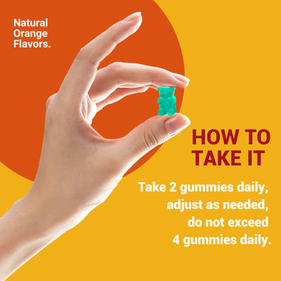Halal Gelatin Probiotic Gummies for Immune and Digestive Support Shelf-Life 24 Months