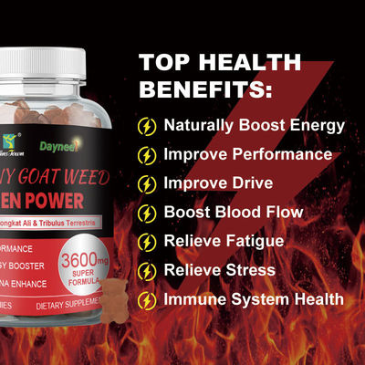 Forever Multi Maca Gummy Candy Men's Power Boost for Long Lasting Energy and Strength