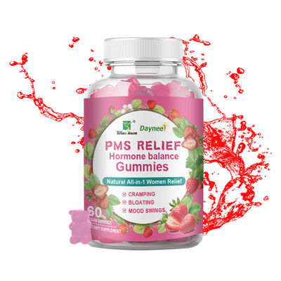 Regulate Menstruation Gummy OEM Womb Detox Yoni Gummies 3g*60 Sandwich Diamond Shape
