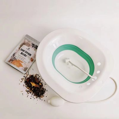 Women Health Care Basin for Vaginal Steaming Reusable Postpartum Hemorrhoids Seat
