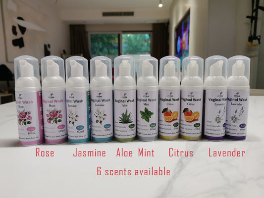 Women Hygiene Vaginal Cleansing Natural Herbs Yoni Vagina Foam Feminine Wash 60ML N.W