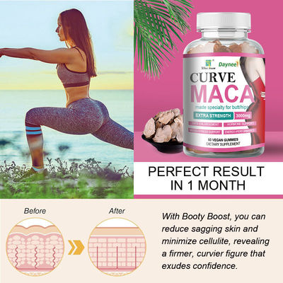 Boost Your Immunity with Shelf-Life 24 Months Maca Gummies OEM Customized Soft Candy