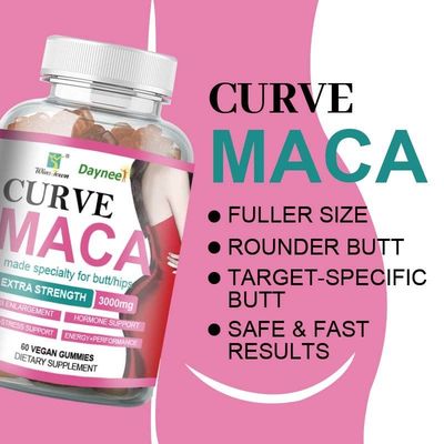 Boost Your Immunity with Shelf-Life 24 Months Maca Gummies OEM Customized Soft Candy