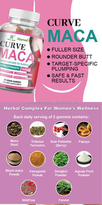 Boost Your Immunity with Shelf-Life 24 Months Maca Gummies OEM Customized Soft Candy