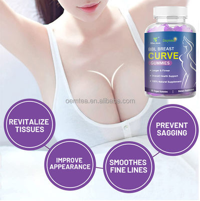 BBL Breast Curve Gummies Natural Butt Enlargement with Ashwagandha 36 Months Shelf Life