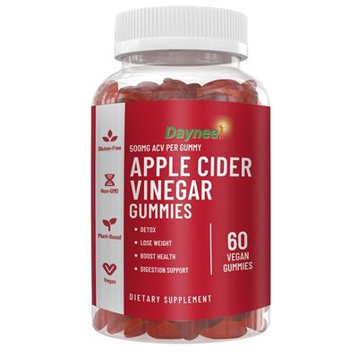 Get Your Daily Dose of 3g*60 Hemostyptic Apple Cider Vinegar Gummy Candy for Wellness