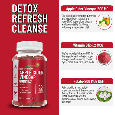 Get Your Daily Dose of 3g*60 Hemostyptic Apple Cider Vinegar Gummy Candy for Wellness