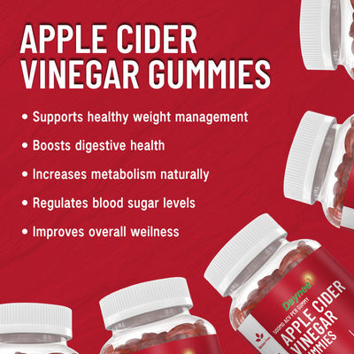 Get Your Daily Dose of 3g*60 Hemostyptic Apple Cider Vinegar Gummy Candy for Wellness