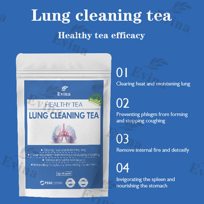 Custom Label Smokers Tea Health Herbal Detox Tea for Improved Respiratory Health 5g*30