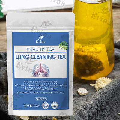 Custom Label Smokers Tea Health Herbal Detox Tea for Improved Respiratory Health 5g*30