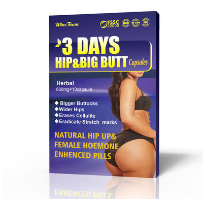 Enhance Your Hips and Buttocks with HIP BUTT Capsules Natural Breast Enlargement