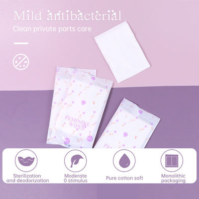 Natural Herbs Adults Cleansing Non-woven Wipes for Private Label Products 2 Years