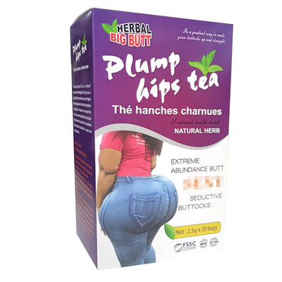 Ingredients 100% Natural Herbs Hip And Big Butt Tea For Sexy Firming Room Temperature