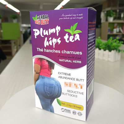 Ingredients 100% Natural Herbs Hip And Big Butt Tea For Sexy Firming Room Temperature