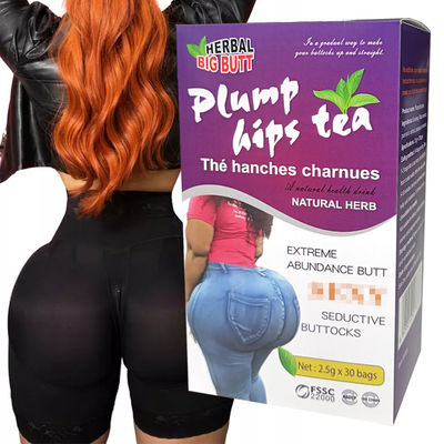 Ingredients 100% Natural Herbs Hip And Big Butt Tea For Sexy Firming Room Temperature