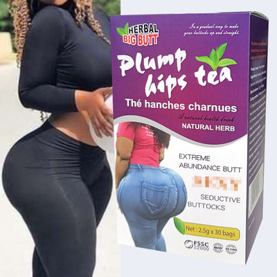 Ingredients 100% Natural Herbs Hip And Big Butt Tea For Sexy Firming Room Temperature