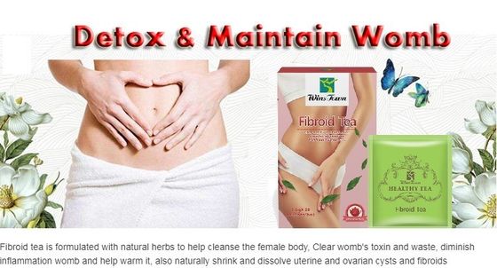 Fibroid Tea Winstown Female Fertility Detox for Yoni Cleaning and Reproductive Health