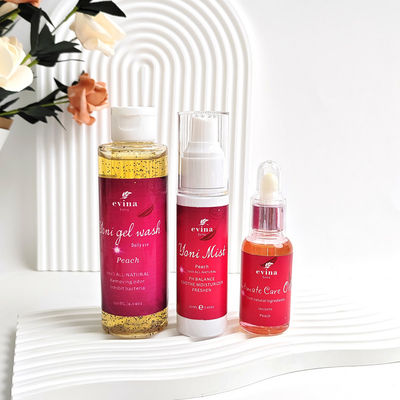 Natural Ingredients Vaginal Cleansing Custom Logo Organic Yoni Wash Mist And Oil Sets