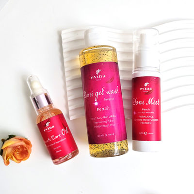 Natural Ingredients Vaginal Cleansing Custom Logo Organic Yoni Wash Mist And Oil Sets