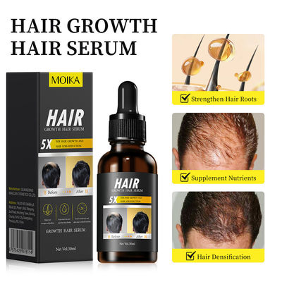 Potent Anti Hair Loss Treatment Serum with Ginger Oil and Vitamin B5