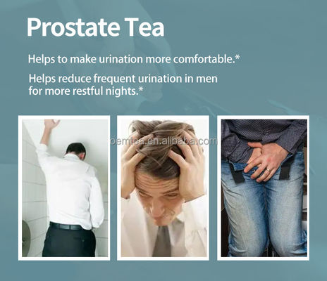 Prostate Tea for Man 100% Herbal Healthy Tea Room Temperature Storage Method Samples
