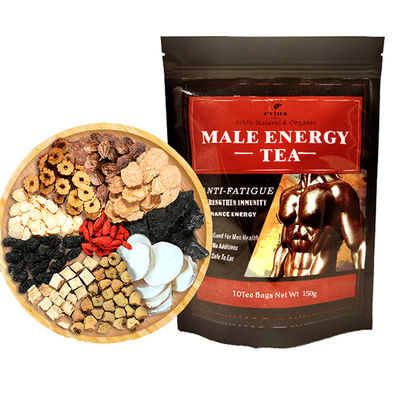 Private Label Ginseng and Dates Male Fertility Tea Medicinal Tea with 24 Months Shelf-Life