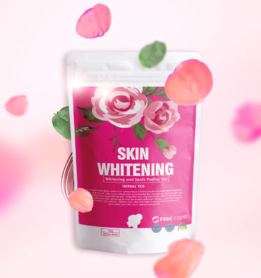 Private Label Skin Beauty Whitening Glow Tea for Men Natural Herbal Anti Aging Tea