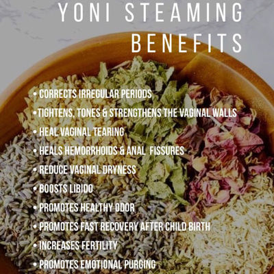 Refresh and Revitalize 6 Pack Chinese Herbal Vaginal Cleaning Steam with Natural Herbs