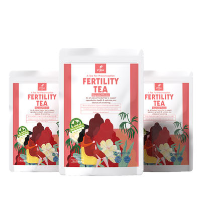 Private Label 100% Natural Fertility Tea for Womb Health Natural Herbs and Ingredients