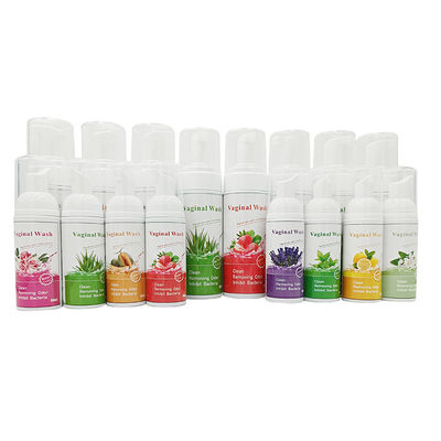 60ML Foam Vaginal Hygiene pH Care Feminine Wash with Free Sample and 2 Years Shelf Life