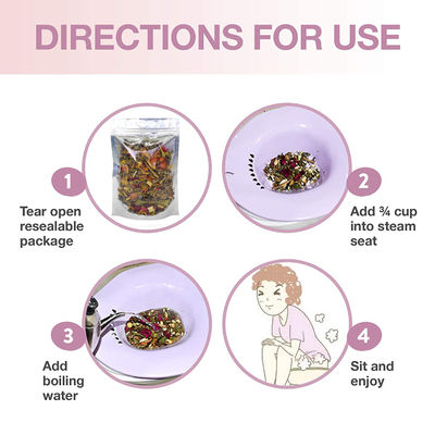 Function Women's Vaginal Fumigation Tighten Vagina with Natural Herbs and V Steam