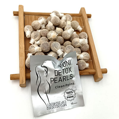 100% Natural Herbs Extraction Detox Vaginal Clean Yoni Pearls for Femme Weight Loss
