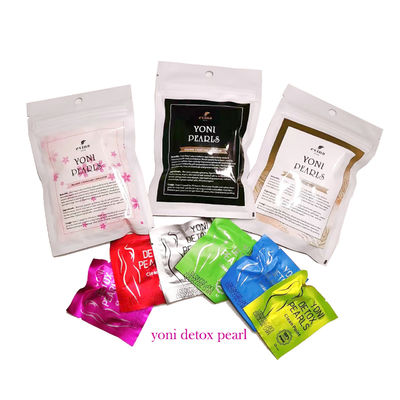 100% Natural Herbs Extraction Detox Vaginal Clean Yoni Pearls for Femme Weight Loss