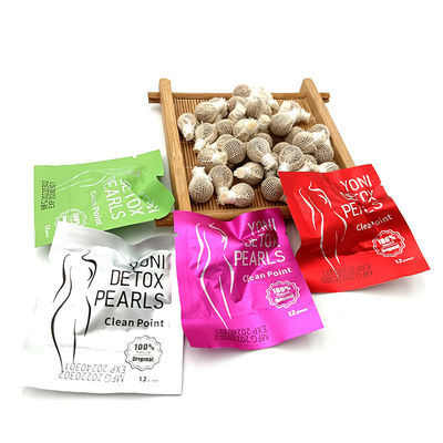 100% Natural Herbs Extraction Detox Vaginal Clean Yoni Pearls for Femme Weight Loss