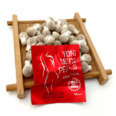 100% Natural Herbs Extraction Detox Vaginal Clean Yoni Pearls for Femme Weight Loss