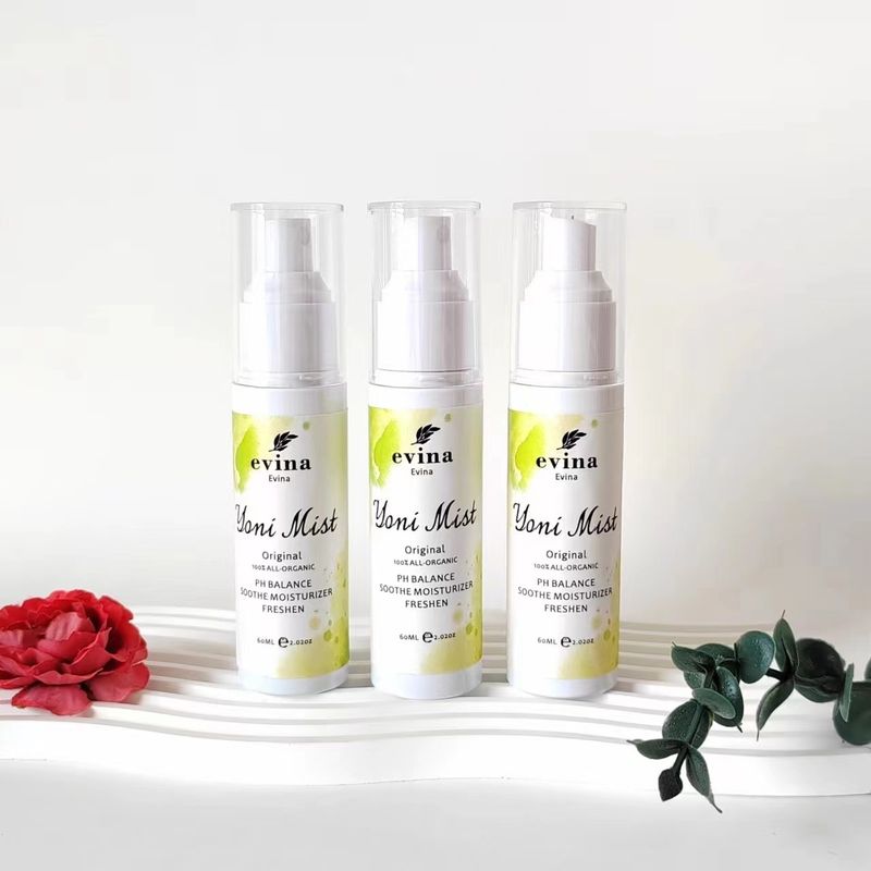 Private Label 60ML Herbal Organic Yoni Mist for PH Balance Cleaning 100% Natural