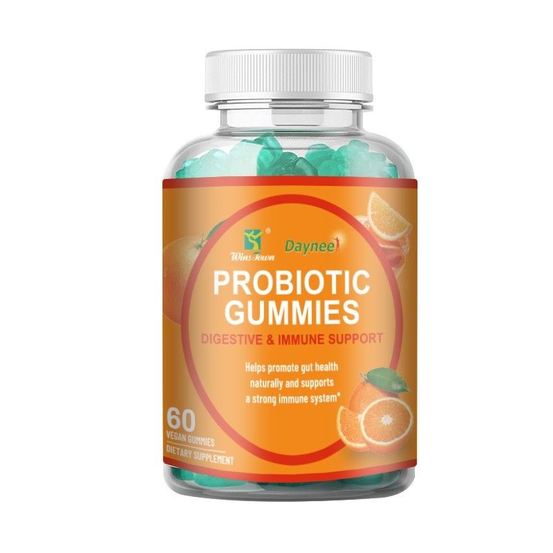 Halal Gelatin Probiotic Gummies for Immune and Digestive Support Shelf-Life 24 Months