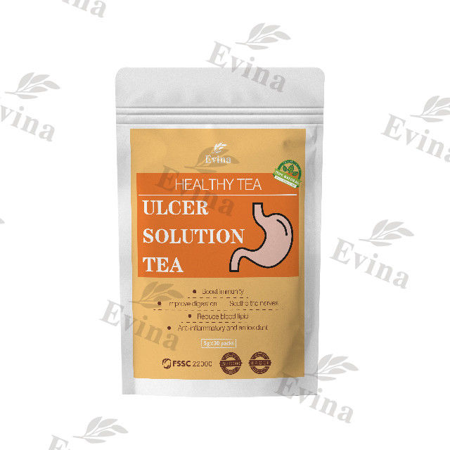 Stomach Tea for Ulcer Recovery and Protection of Gastric Intestinal Mucosa in Adults