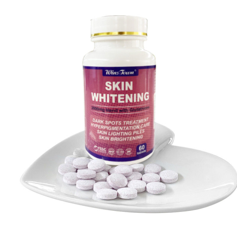 Collagen Tablets For Skin Whitening And Anti-Aging With Natural And Organic Herbs