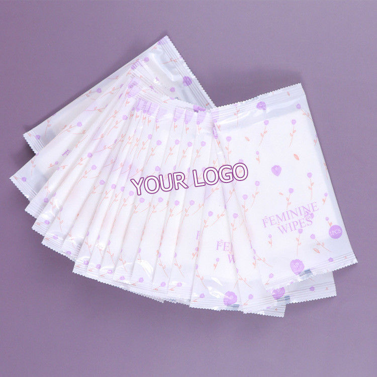 All Kinds of Size Yoni Wipes for Women Private Label Organic pH Balanced Cleaning